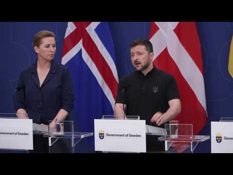 Zelensky hails US arms-use green light as 'step forward' at Nordic Summit