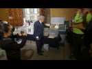 Outgoing Mexican President Lopez Obrador votes in general election