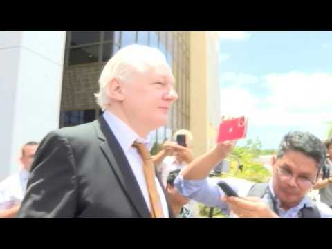 Julian Assange leaves court a free man after plea accepted