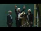 WikiLeaks founder Assange meets family after returning home a free man