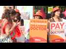 Hospital doctors in England launch new strike ahead of election