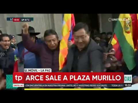 Bolivia president greets public after soldiers, tanks pull back