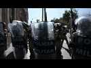 Bolivia military police close Plaza Murillo as troops deploy outside presidency