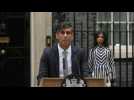 "I'm sorry": Sunak gives departure speech as he leaves Downing Street