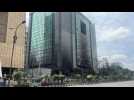Bangladesh wakes to torched government buildings, internet blackout