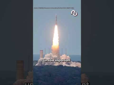 La fusée Ariane 6 a mis 4 ans à décoller et son lancement est historique #shorts