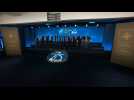 World leaders gather at NATO Summit for family photo