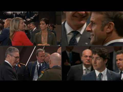 Heads of state and government arrive ahead of NATO meeting