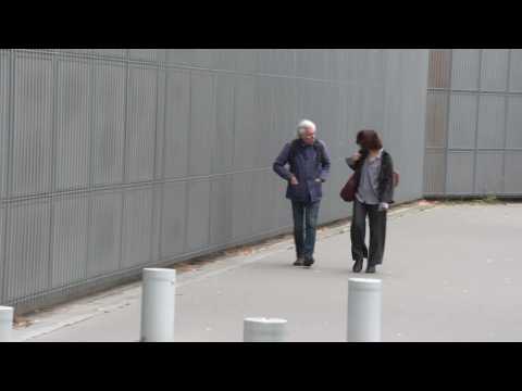 Accused French filmmaker Doillon arrives for second day of questioning