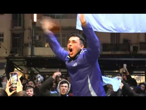 Fans celebrate in Buenos Aires as Argentina defeat Colombia to win Copa America