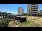 Damage at site of overnight Israeli strike on Syria's capital