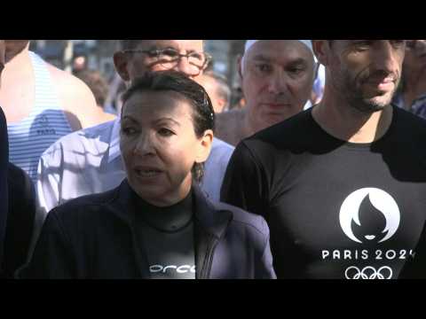 Hidalgo says clean river Seine will be "major legacy" of Paris Games