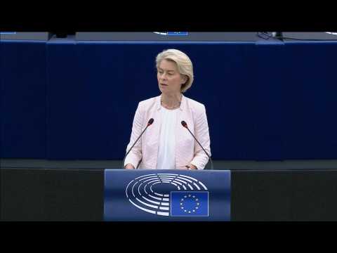 EU chief von der Leyen calls for strong Europe during 'period of deep anxiety'