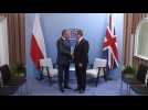 British PM Keir Starmer meets with Polish PM Donald Tusk at EPC Summit