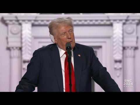 Trump reiterates goal of 'finishing' US border wall