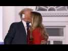 Family joins Trump on stage as Republican convention comes to close