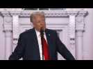 Trump holds moment of silence for slain rally attendee