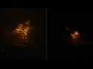 Israeli incendiary fire hits parts of southern Lebanon