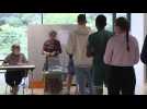 French voters cast their ballots in Brittany