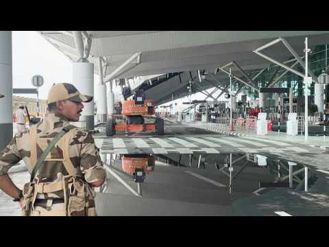 Delhi airport terminal roof collapses months after Modi inauguration