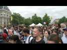 Parisians rally to protest election threat of country's far right