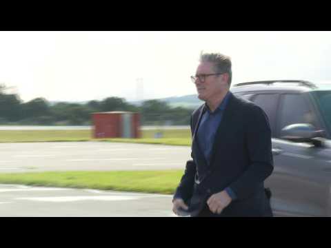 Starmer leaves Scotland on last day of UK election campaign