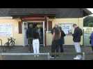 Polling station opens in London's Bermondsey as UK general election begins