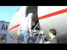 Wikileaks video shows Julian Assange boarding flight in London