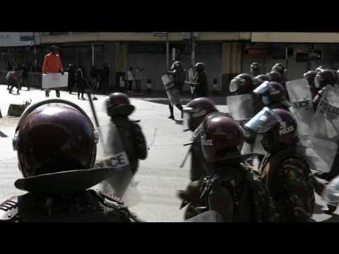 Kenyan youth confront police at protest against proposed tax hikes