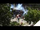 Kenyans rally against tax hikes, police respond with tear gas