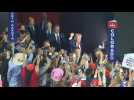 Trump, ear bandaged, arrives at Republican National Convention (AFPTV images)
