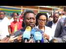 Rwandan opposition presidential candidate Habineza hopes for '55%' of votes