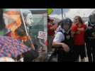 Police arrest pro-Palestinian protesters near US Capitol