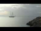 Search continues after superyacht sinks off Sicily