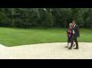 Consultations for Matignon: Radical left party representatives at Elysée Palace