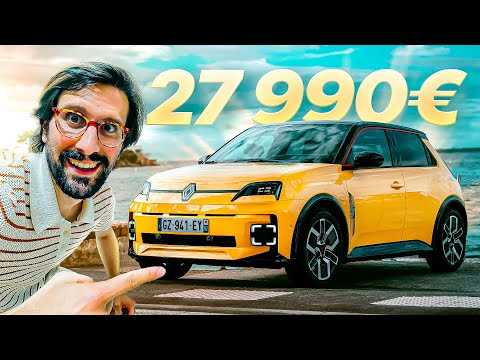 Essai de la Renault 5 Électrique - une voiture EXCEPTIONNELLE, tout simplement.
