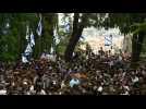 Israelis stand still in Jerusalem to mark Memorial Day