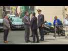 Rouen synagogue fire: French Interior minister at the scene