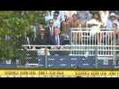 Melania Trump attends son Barron Trump's high school graduation