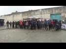 Minute's silence outside prison near Bordeaux after two officers killed
