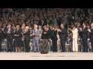 Standing ovation for Zelensky at ceremony marking 80th anniversary of D-Day on Omaha Beach