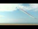 International military flypast at Omaha Beach to mark the 80th anniversary of D-Day