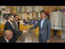 European elections: French Prime Minister Gabriel Attal votes