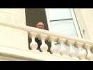 French right-wing the Republicans leader Ciotti leaves HQ after expulsion