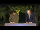 US President Joe Biden and Ukraine's Zelensky sign a security deal