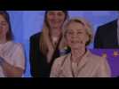 'We have won the European elections', says von der Leyen in Brussels