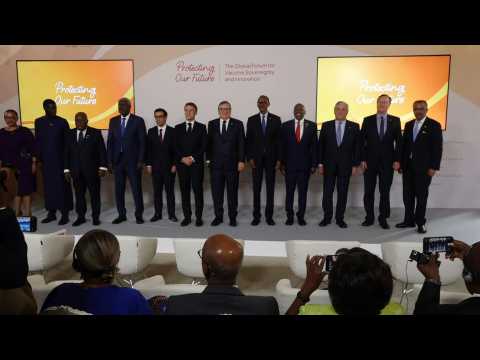 Global summit opens in Paris to produce more vaccines in Africa