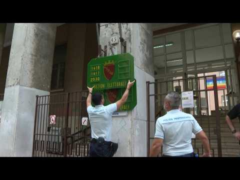 Polling stations open in Rome for second day of voting in EU elections