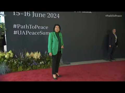 World leaders start to arrive for Summit on Peace in Ukraine