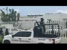 Mexico national guard secures forensic medical center holding body of mayor-elect shot dead